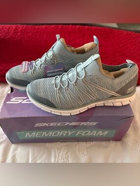 Skechers Memory Foam Slip Ons